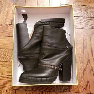 Jeffrey Campbell Section-3 Leather Boots